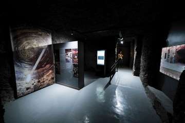 El Centro de Interpretación de Risco Caído, preparado para recibir a visitantes (Foto TA)